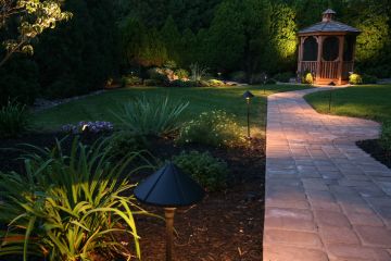 Landscape Lighting in Independence by Edwards Electric LLC